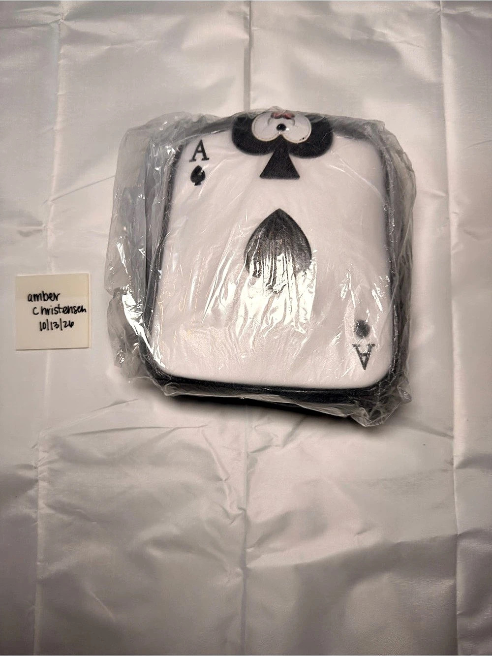 Loungefly Disney Alice in Wonderland Ace of Spades Crossbody Bag